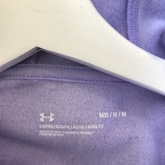 Under Armour Purple Hoodie - Picture 2 of 3